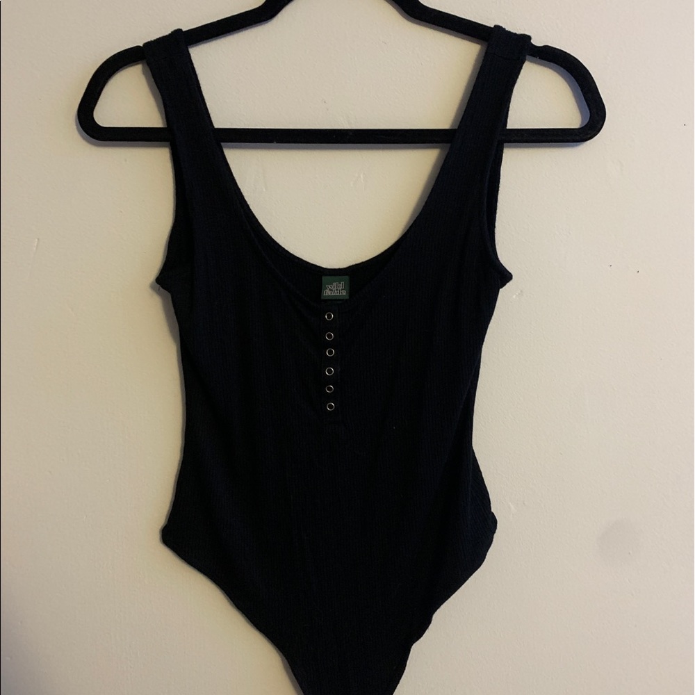 Wild Fable Black Bodysuit